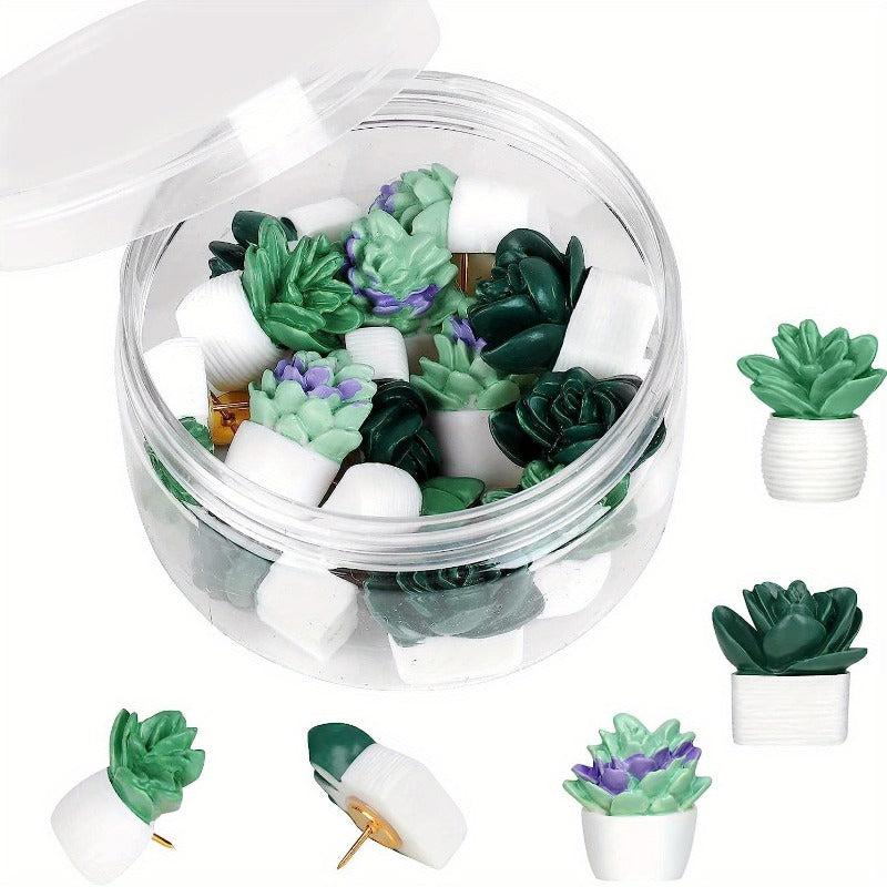 Succulent Wall Nail Decor Resin Pot