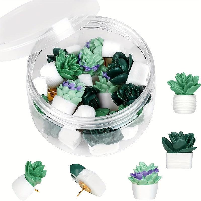 Succulent Wall Nail Decor Resin Pot