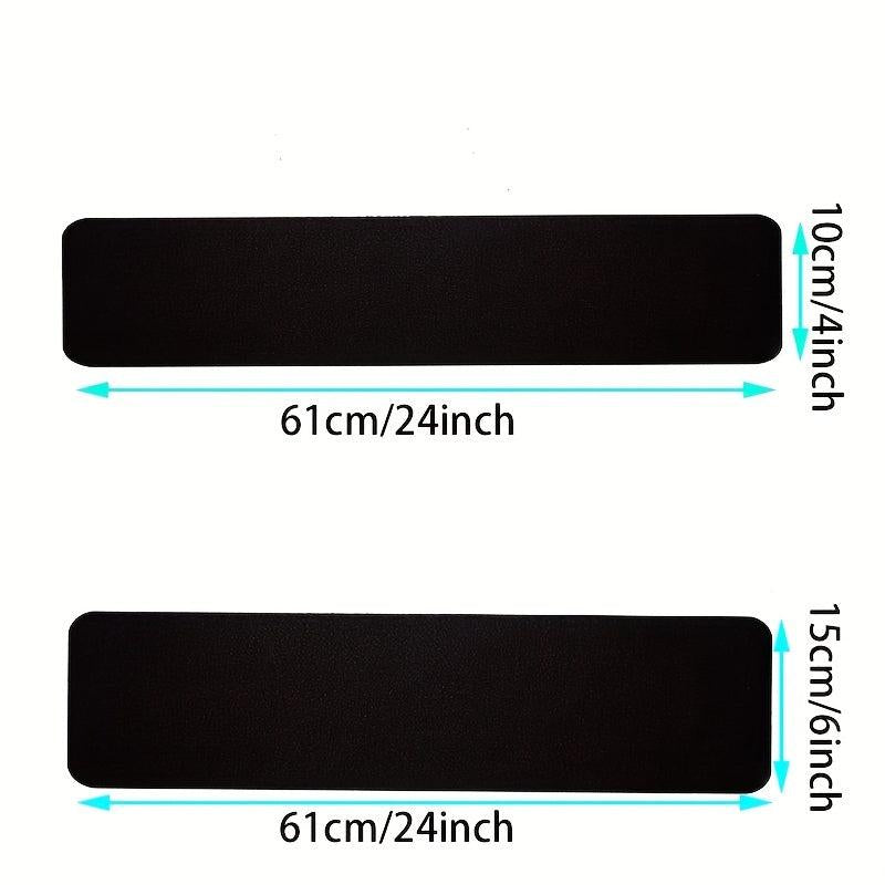 2pcs Stair Non slip Sheets Indoor Outdoor Wooden Pedal Non slip Tape