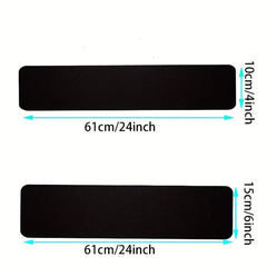 2pcs Stair Non slip Sheets Indoor Outdoor Wooden Pedal Non slip Tape