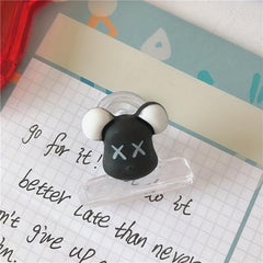 5pcs Creative Book Clip Paper Storage Small Clip