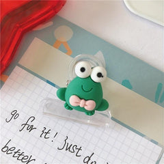 5pcs Creative Book Clip Paper Storage Small Clip