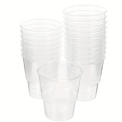 96pcs 5oz Eco Friendly Disposable Plastic Cups for Cold and Hot Drinks