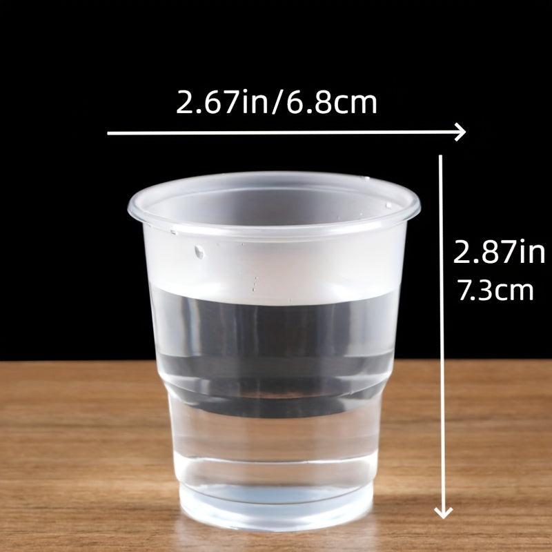 96pcs 5oz Eco Friendly Disposable Plastic Cups for Cold and Hot Drinks