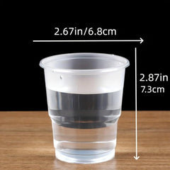 96pcs 5oz Eco Friendly Disposable Plastic Cups for Cold and Hot Drinks