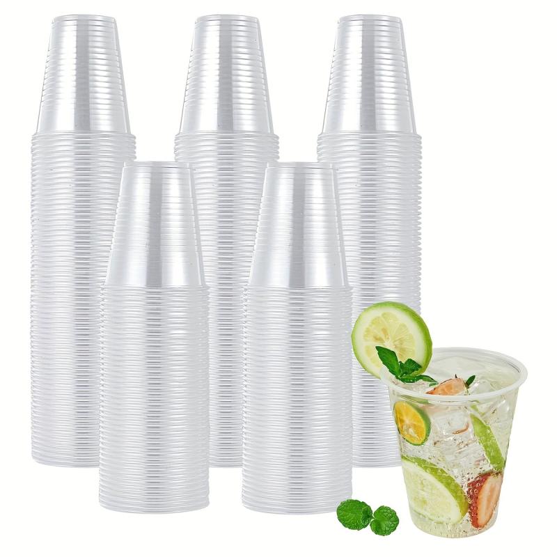 96pcs 5oz Eco Friendly Disposable Plastic Cups for Cold and Hot Drinks