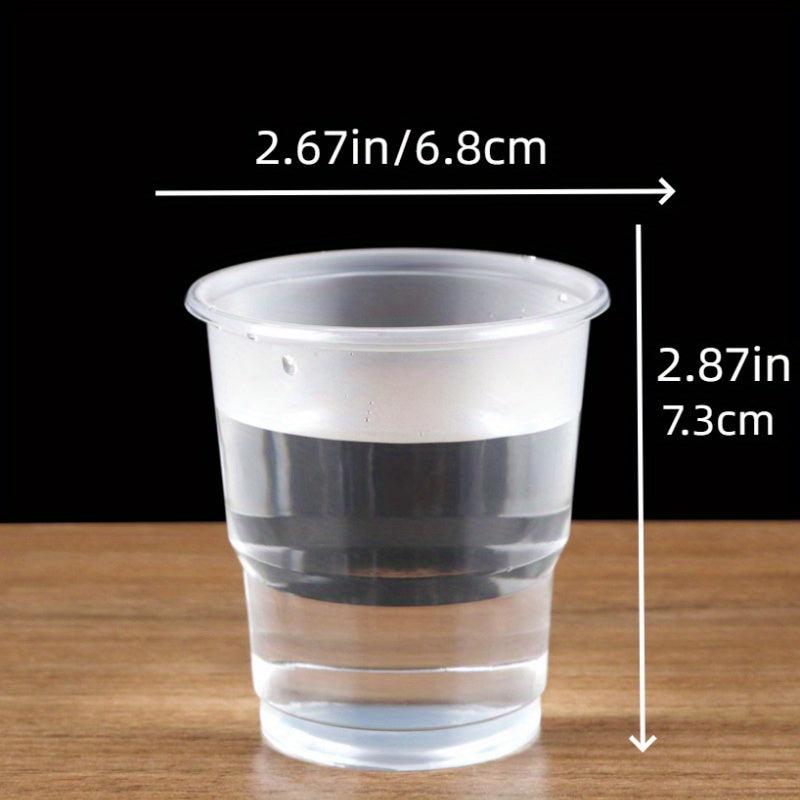 96pcs 5oz Eco Friendly Disposable Plastic Cups for Cold and Hot Drinks