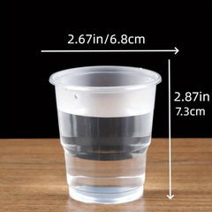 96pcs 5oz Eco Friendly Disposable Plastic Cups for Cold and Hot Drinks