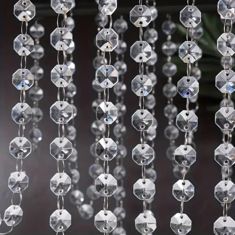 1m Acrylic Crystal Curtains Wedding Party Home Decor
