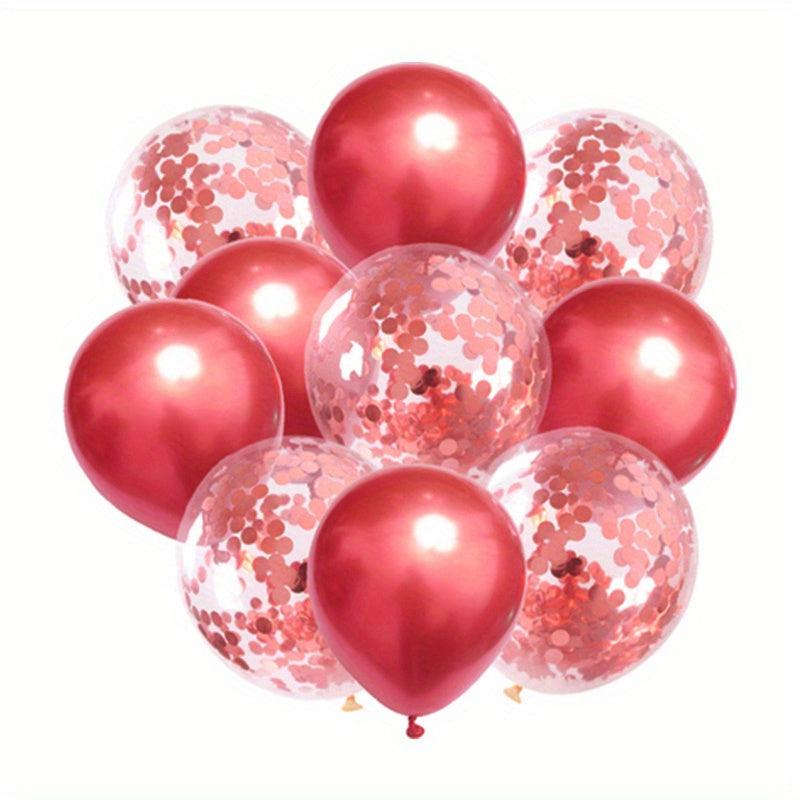 Spot 30 48 Cm Sequined Latex Balloon Set Birthday Party Decoration