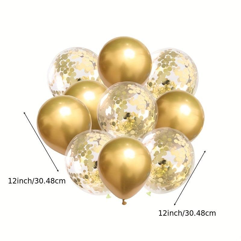 Spot 30 48 Cm Sequined Latex Balloon Set Birthday Party Decoration