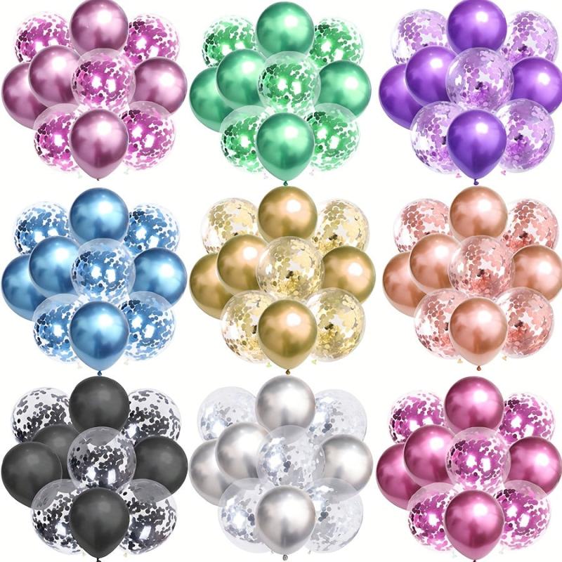 Spot 30 48 Cm Sequined Latex Balloon Set Birthday Party Decoration