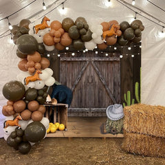 Vintage Western Cowboy Backdrop for Photography