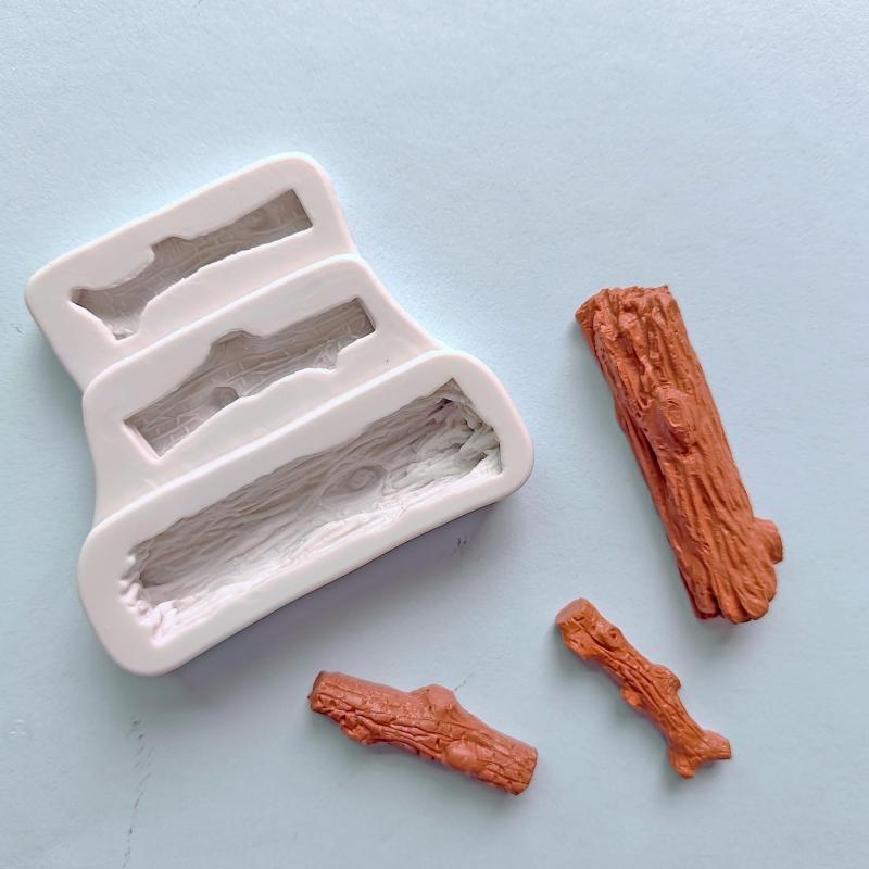 Silicone Stake Branch Mold for Cake Cupcakes Chocolate Fondant Frosting Candy