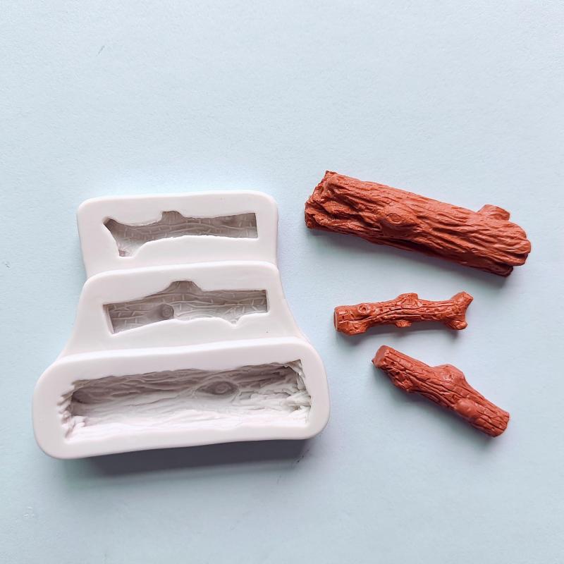 Silicone Stake Branch Mold for Cake Cupcakes Chocolate Fondant Frosting Candy