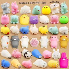 10pcs Animal Pinch Balls for Parties and Decompression
