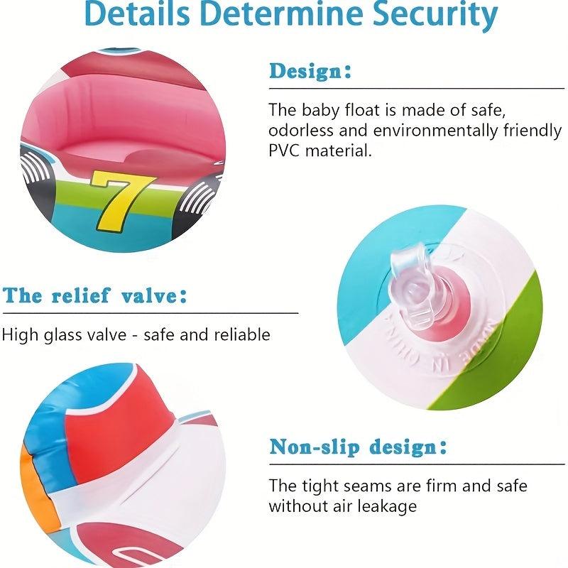 Inflatable Pool Float Seat Boat Swimming Ring Toy Water Toys