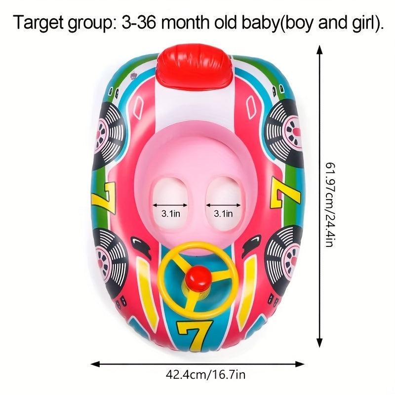 Inflatable Pool Float Seat Boat Swimming Ring Toy Water Toys