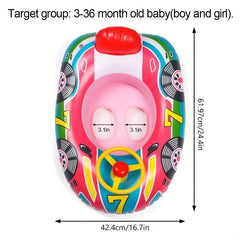 Inflatable Pool Float Seat Boat Swimming Ring Toy Water Toys