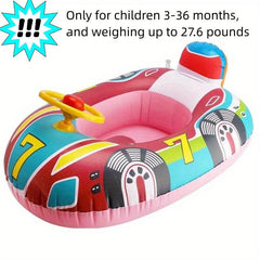 Inflatable Pool Float Seat Boat Swimming Ring Toy Water Toys