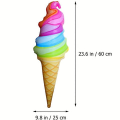 Inflatable Ice Cream Cone Photo Props for Water Park Vacation