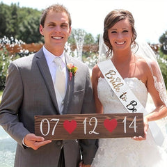 7pcs Team Bride Sash Set Bachelorette Party Supplies Rose gold Font