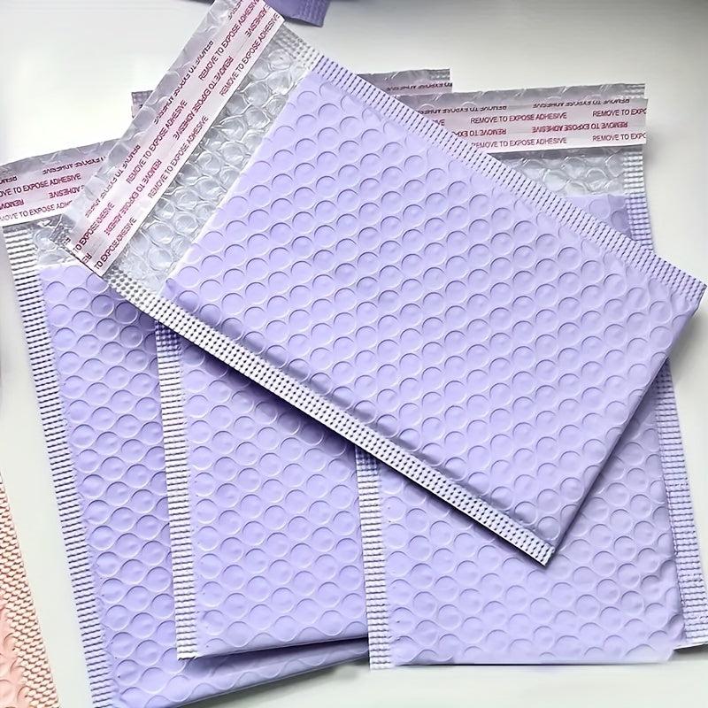 10pcs Purple Bubble Mailers Padded Poly Bubble Mailers