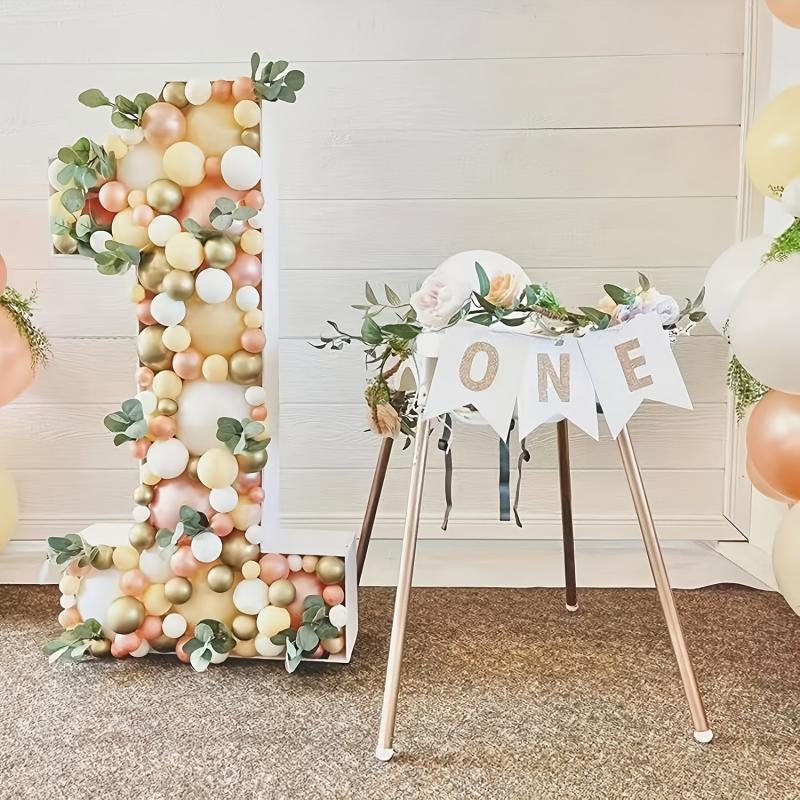 1pc 73cm Large Birthday Figure Balloon Filled Box Balloon