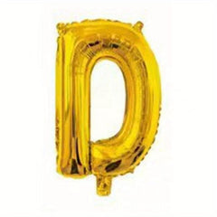 16 Golden Letter Balloons for Birthday Wedding Party Decor