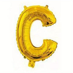 16 Golden Letter Balloons for Birthday Wedding Party Decor
