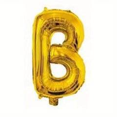 16 Golden Letter Balloons for Birthday Wedding Party Decor
