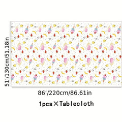 1pc Disposable Party Table Covers Outdoor Picnic Mats