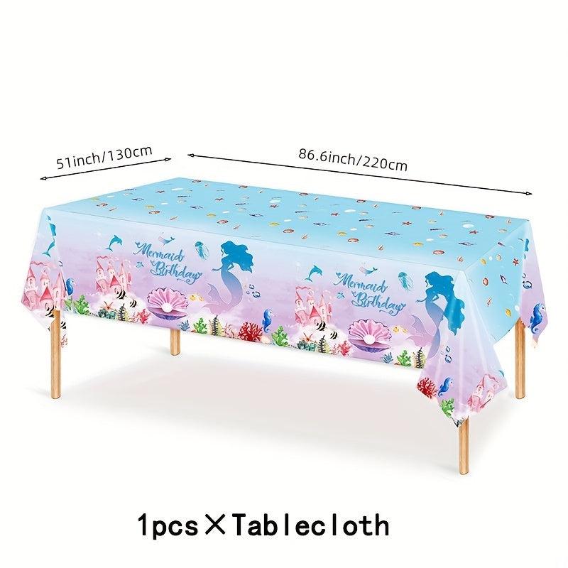 1pc Disposable Party Table Covers Outdoor Picnic Mats