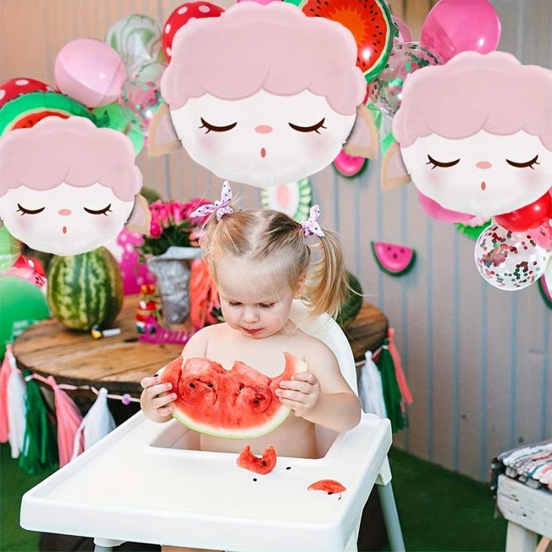 Cartoon Sheep Head Balloon - Party Decor & Supplies
