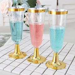10pcs Disposable Red Wine Glasses Spring Theme Plastic Champagne Wine Glas