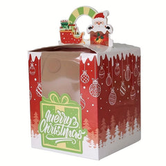 Christmas Dessert Cake Box w/ Inner Support