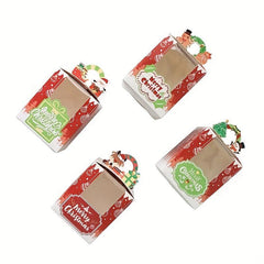 Christmas Dessert Cake Box w/ Inner Support