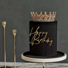 Happy Birthday Cake Topper Acrylic Decoration Party Supplies