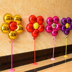 1pc Flower Balloon Aluminum Foil Birthday Decor Supplies