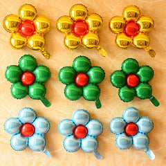1pc Flower Balloon Aluminum Foil Birthday Decor Supplies
