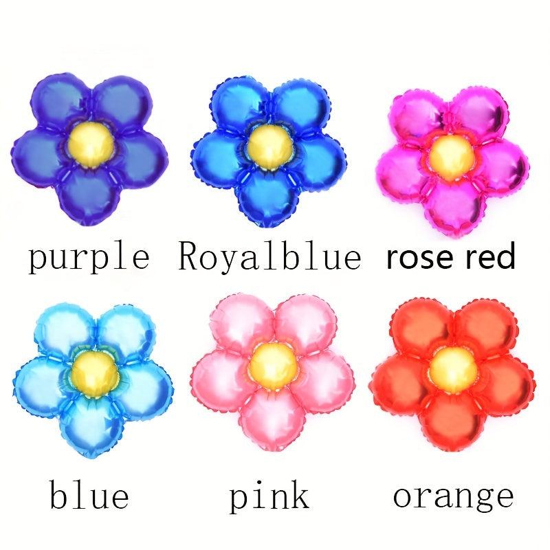 1pc Flower Balloon Aluminum Foil Birthday Decor Supplies