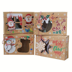 Christmas Box Candy Chocolate Party Favors Wedding Decor