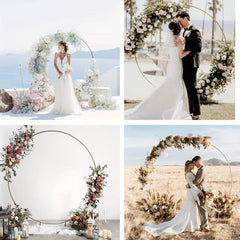 Metal Round Balloon Arch Stand for Wedding Party Decoration