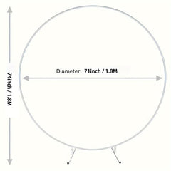 Metal Round Balloon Arch Stand for Wedding Party Decoration