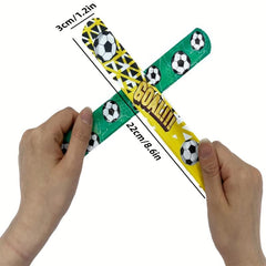 10pcs Football Party Bracelets - Sports Birthday Favors