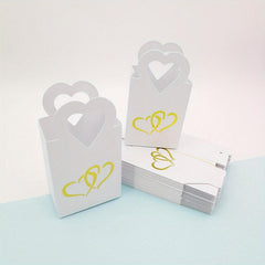 10pcs Love Gift Bags Wedding Party Candy Box