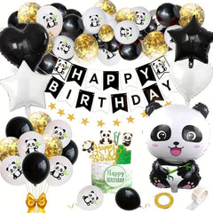 Panda Birthday Balloons Party Decorations for Gender Reveal Supplies