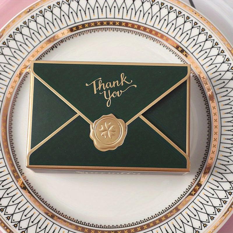 10pcs Bronzing Packaging Wedding Candy Bags Birthday Favors