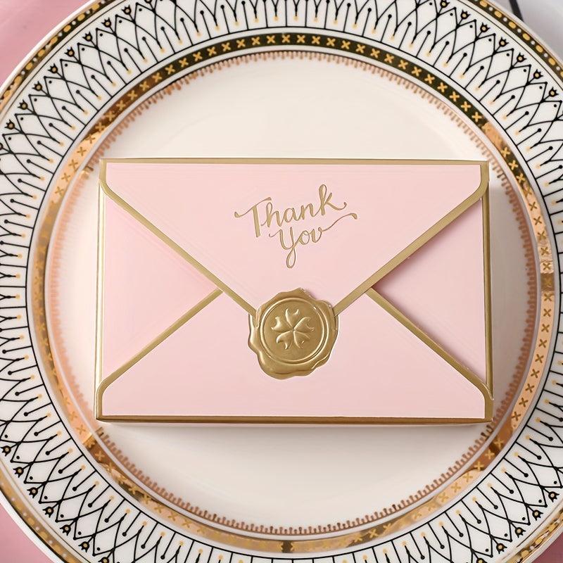 10pcs Bronzing Packaging Wedding Candy Bags Birthday Favors