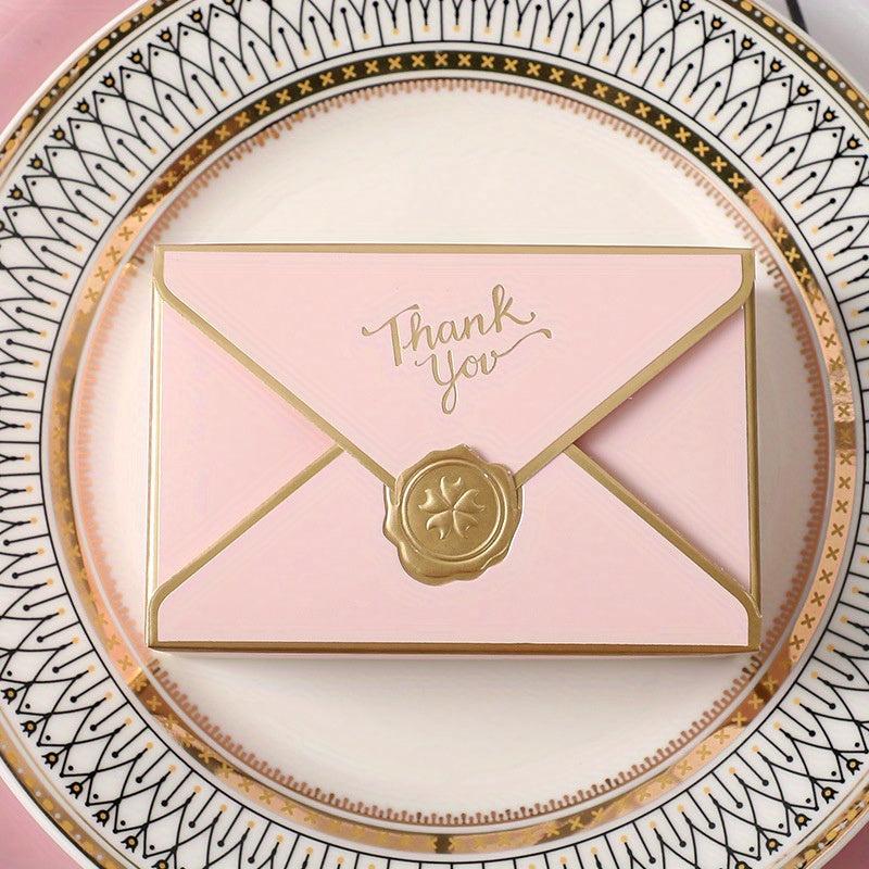 10pcs Bronzing Packaging Wedding Candy Bags Birthday Favors